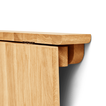 Trefoil wall-mounted table - Oak - Form & Refine