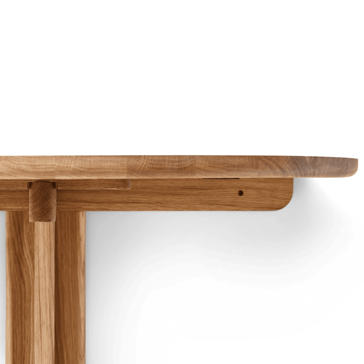 Trefoil wall-mounted table, Oak Form & Refine
