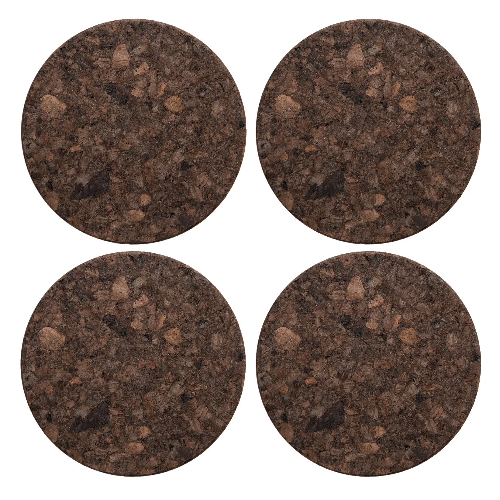 Cork coaster 4-pack, smoked Formgatan