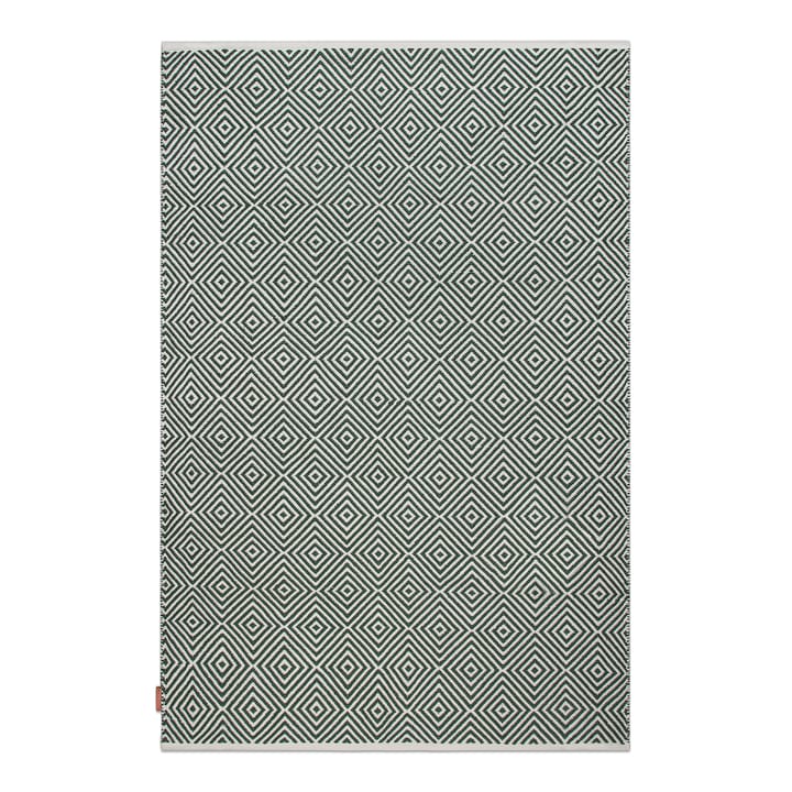 Diamond rug  140x200 cm - Green - Formgatan