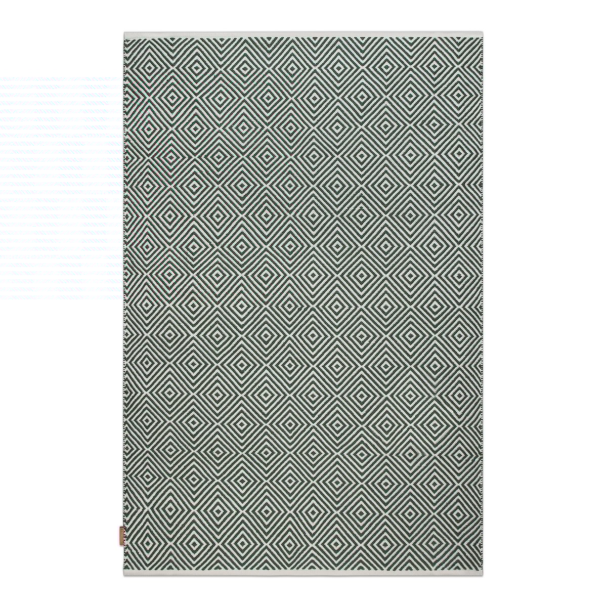 Formgatan Diamond rug 140x200 cm Green