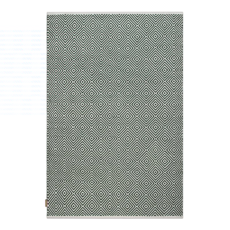 Formgatan Diamond rug 140x200 cm Green