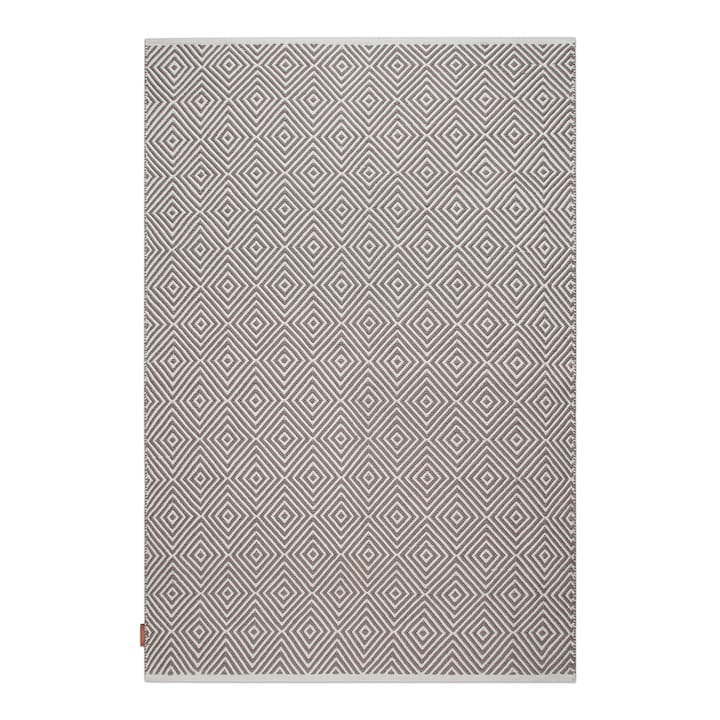 Diamond rug  140x200 cm - Grey - Formgatan
