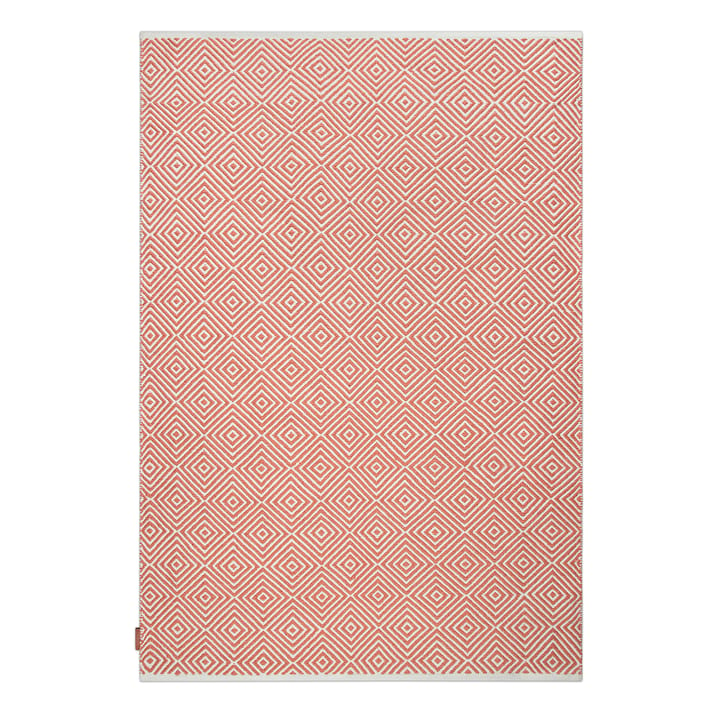 Diamond rug  170x230 cm - Burnt orange - Formgatan