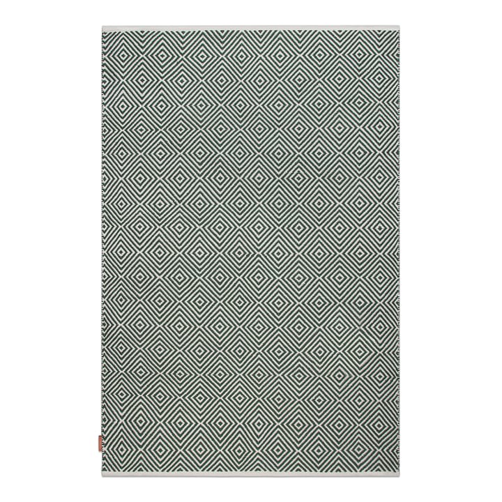 Diamond rug  170x230 cm - Green - Formgatan