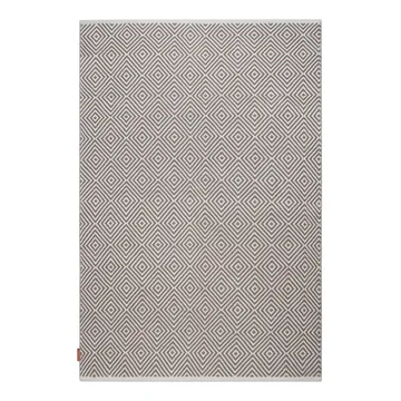 Diamond rug 170x230 cm - Grey - Formgatan