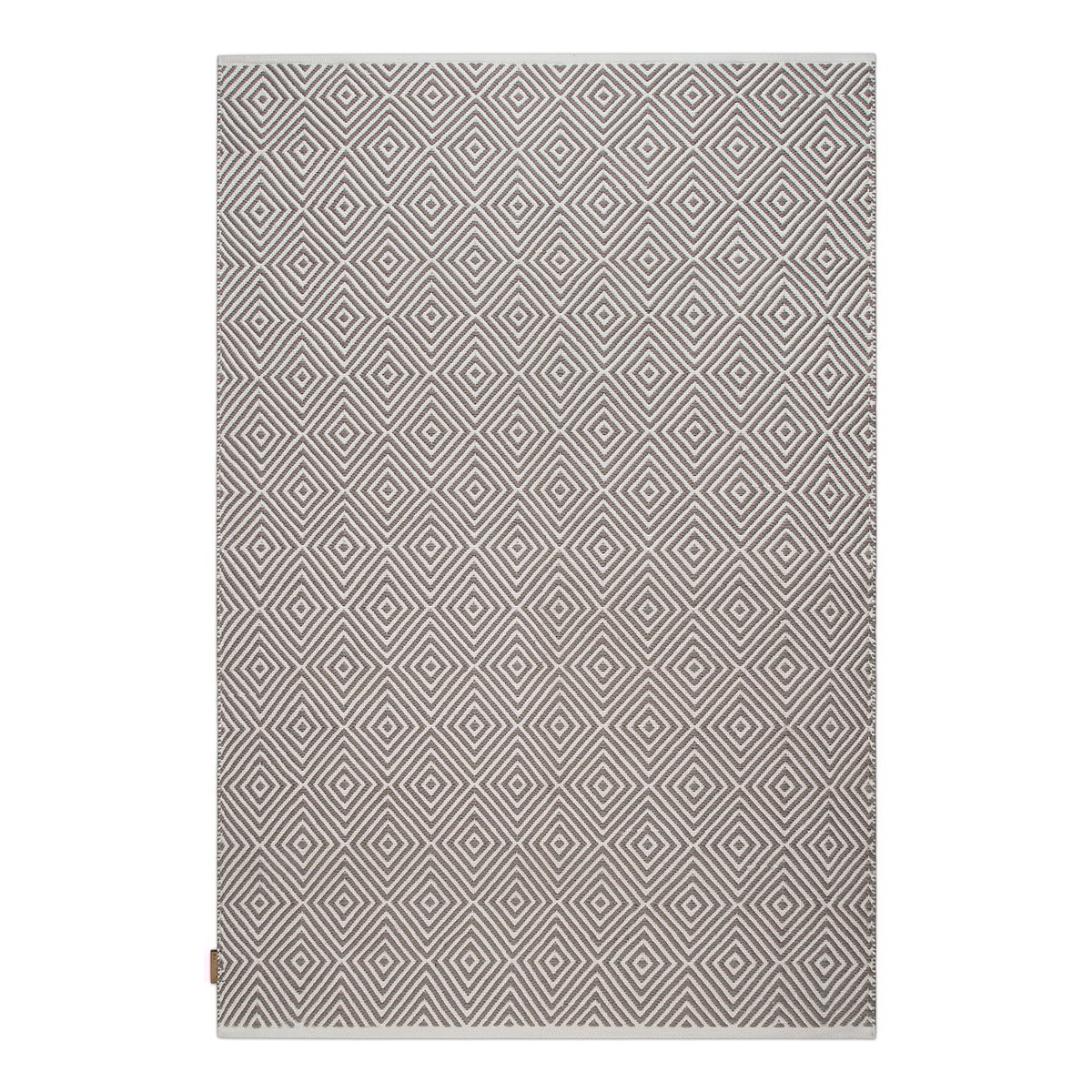 Formgatan Diamond rug 170x230 cm Grey | Scandinavian Design | Plastic rugs | Grey