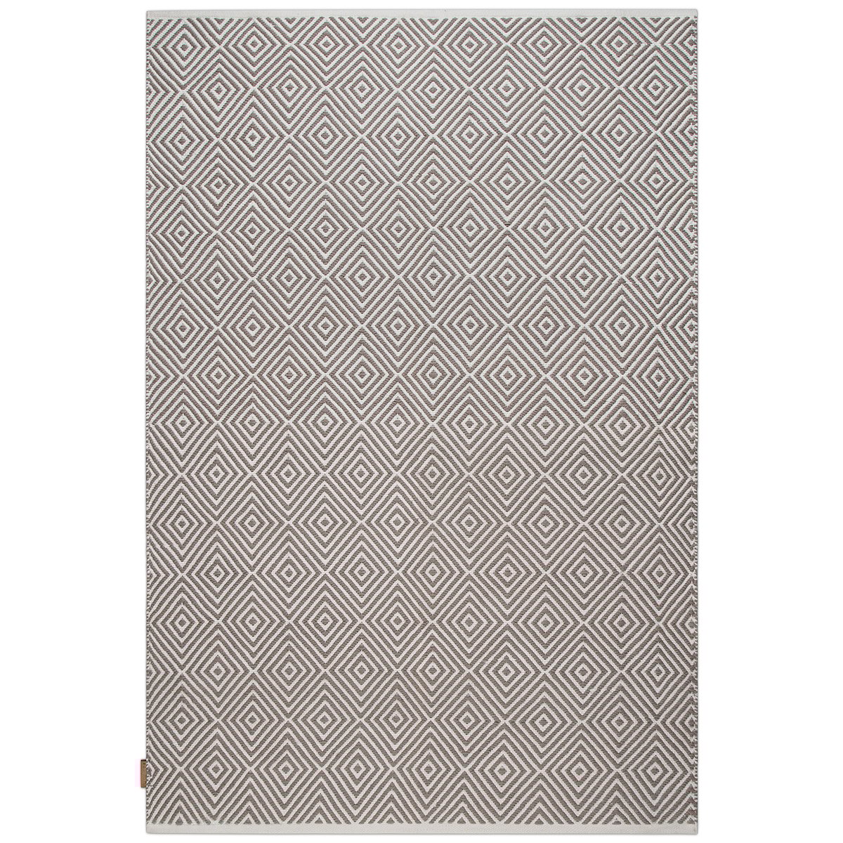 Formgatan Diamond rug 200x300 cm Grey | Scandinavian Design | Plastic rugs | Grey