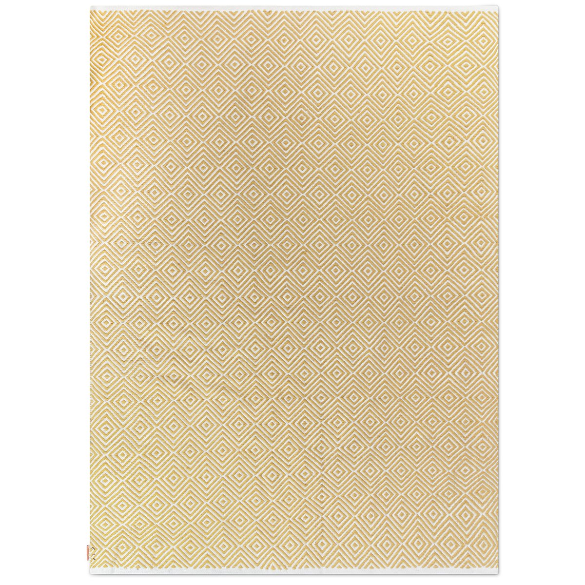 Formgatan Diamond rug 200x300 cm Yellow