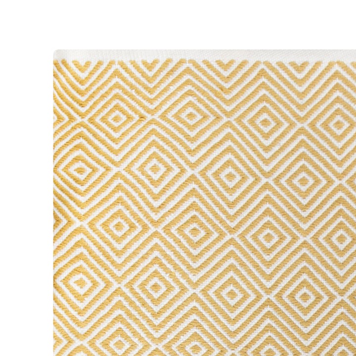 Diamond rug  200x300 cm - Yellow - Formgatan