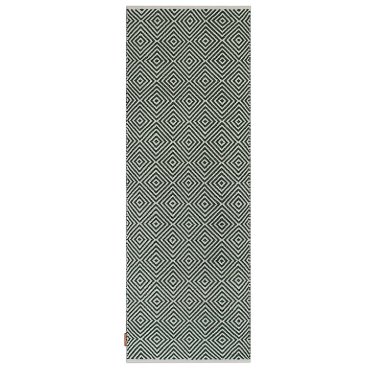 Diamond rug  70x200 cm - Green - Formgatan