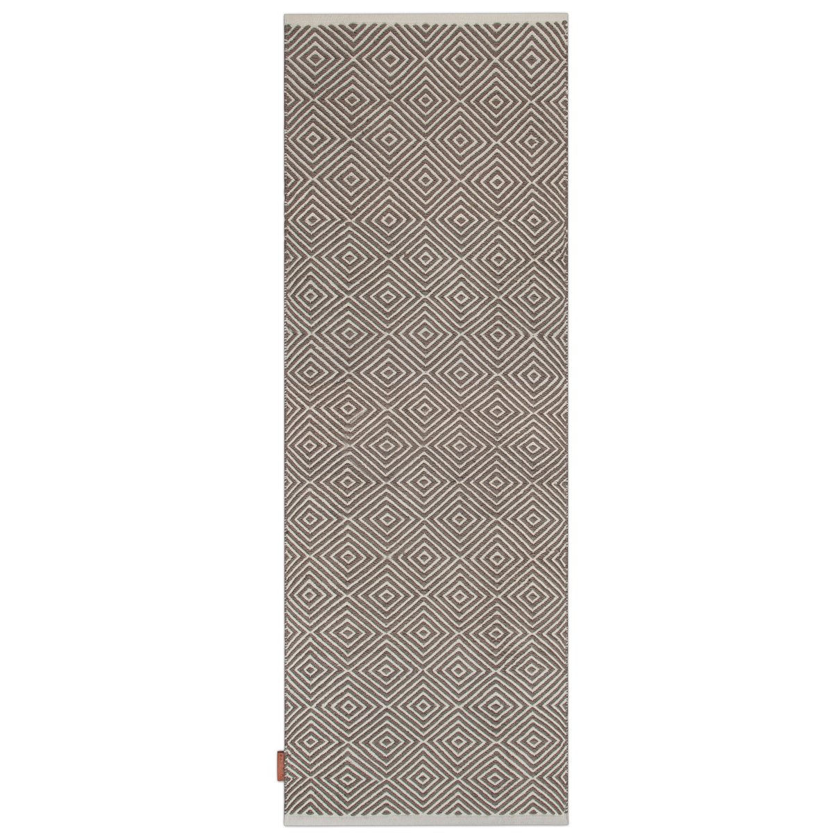 Formgatan Diamond rug 70x200 cm Grey | Scandinavian Design | Plastic rugs | Grey