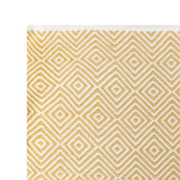 Diamond rug  70x200 cm - Yellow - Formgatan