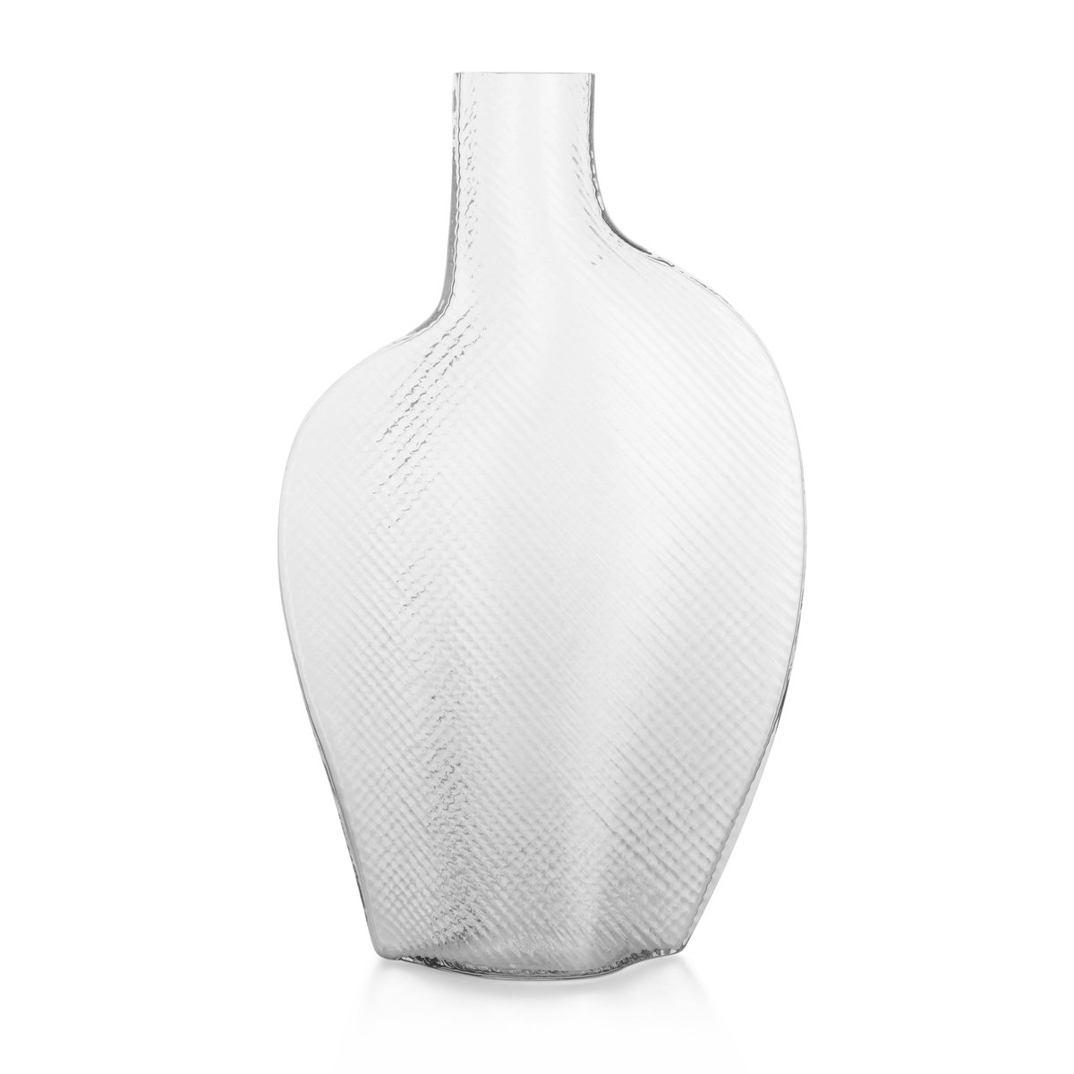 Formgatan Flow 1 vase clear | Scandinavian Design | Vases | Transparent