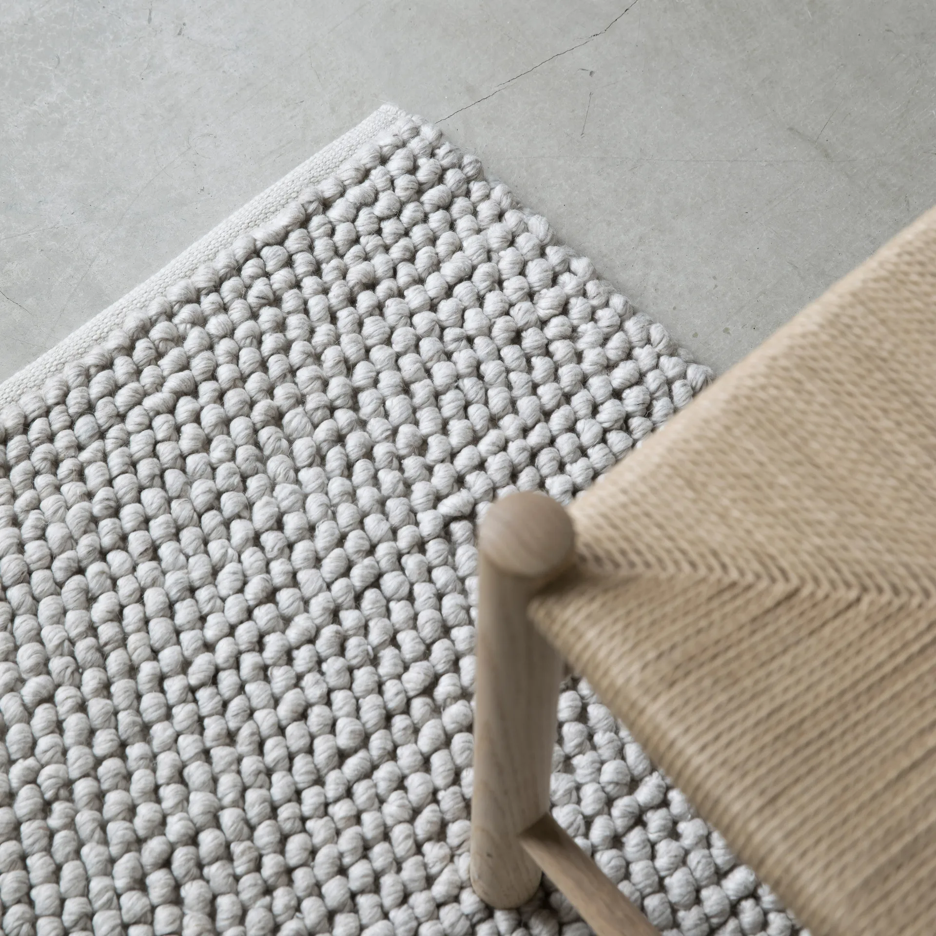 Loop rug 200x300 cm, Ivory Formgatan