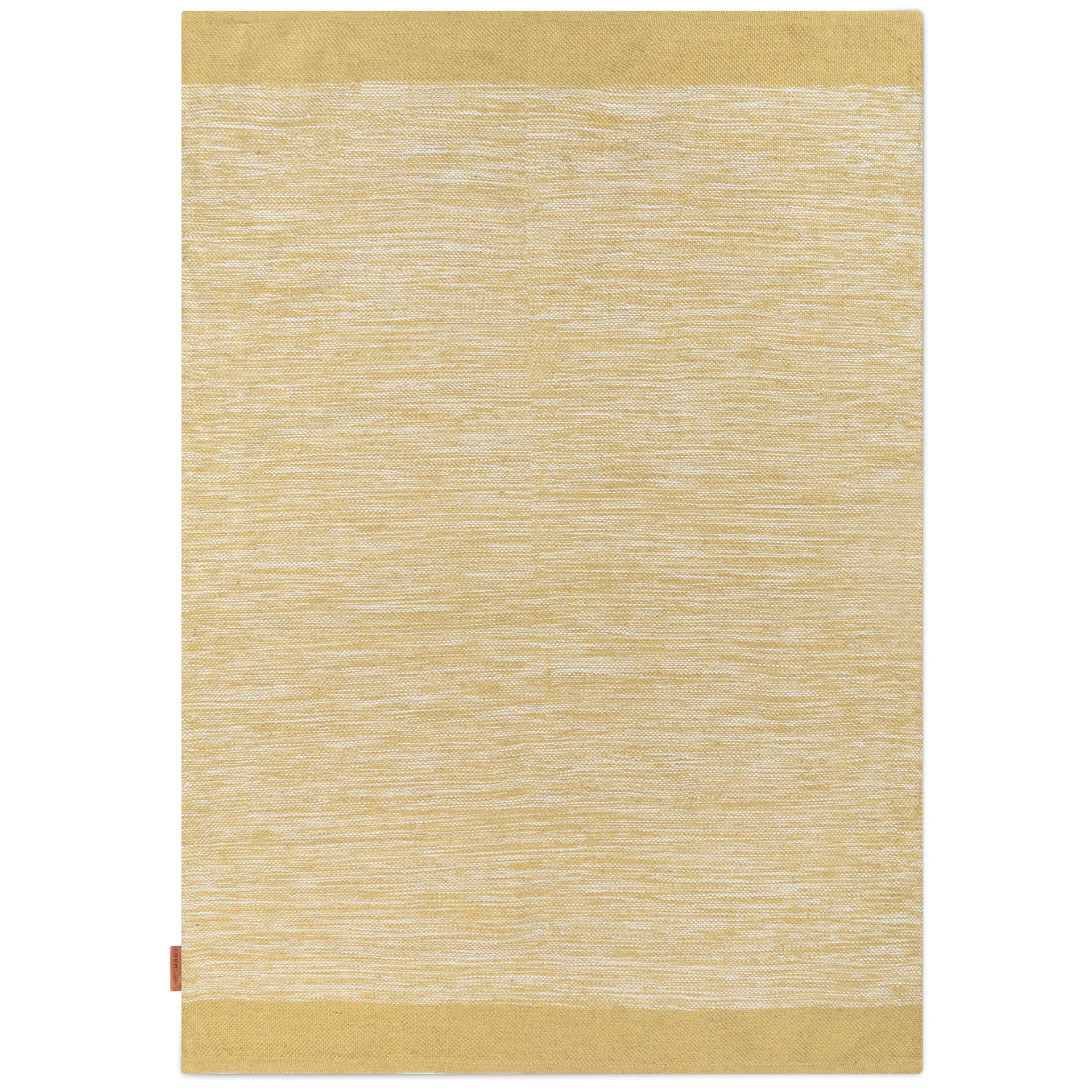Melange rug 200x300 cm, Dusty yellow Formgatan