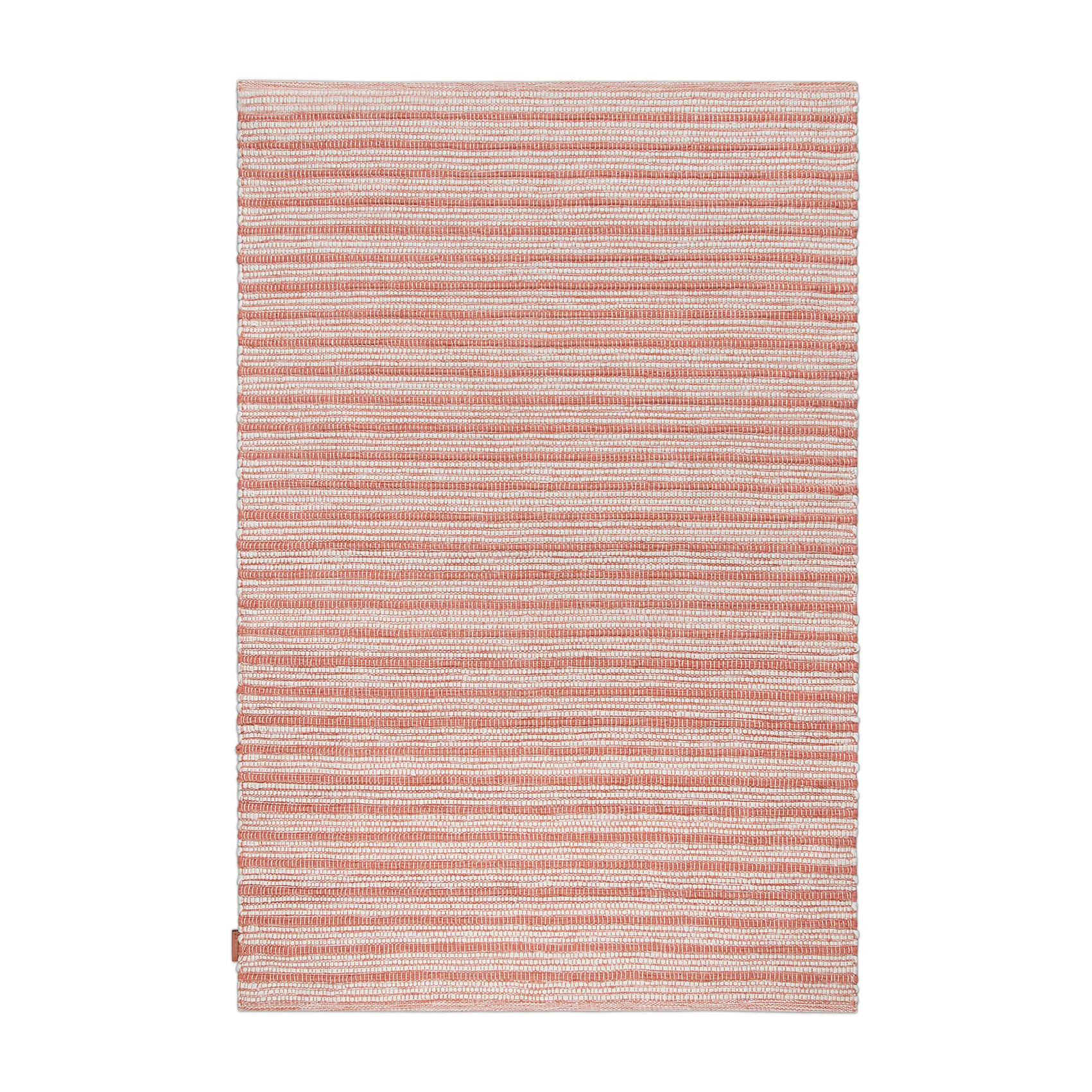 Stripe rug 140x200 cm, Burnt orange Formgatan