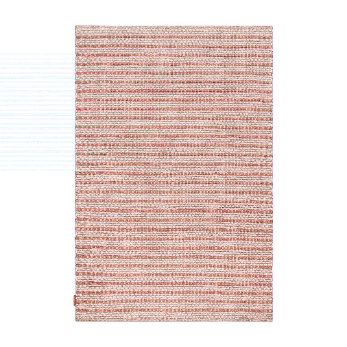 Formgatan Stripe rug 140x200 cm Burnt orange | Scandinavian Design | Plastic rugs | Orange