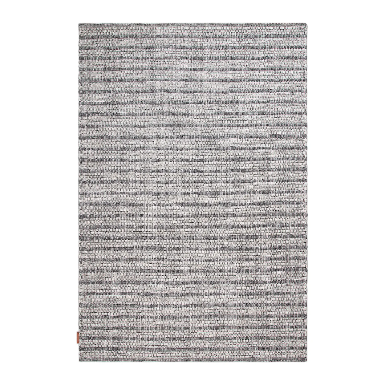 Formgatan Stripe rug 140x200 cm Grey | Scandinavian Design | Plastic rugs | Grey