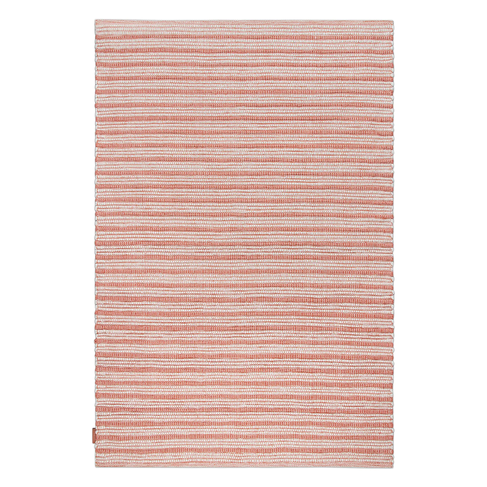 Stripe rug 170x230 cm, Burnt orange Formgatan