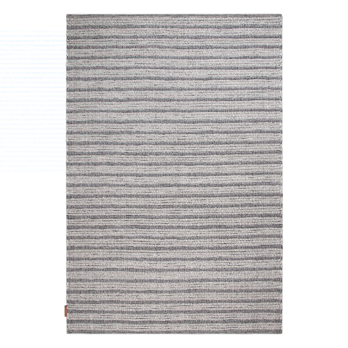 Formgatan Stripe rug 170x230 cm Grey | Scandinavian Design | Plastic rugs | Grey