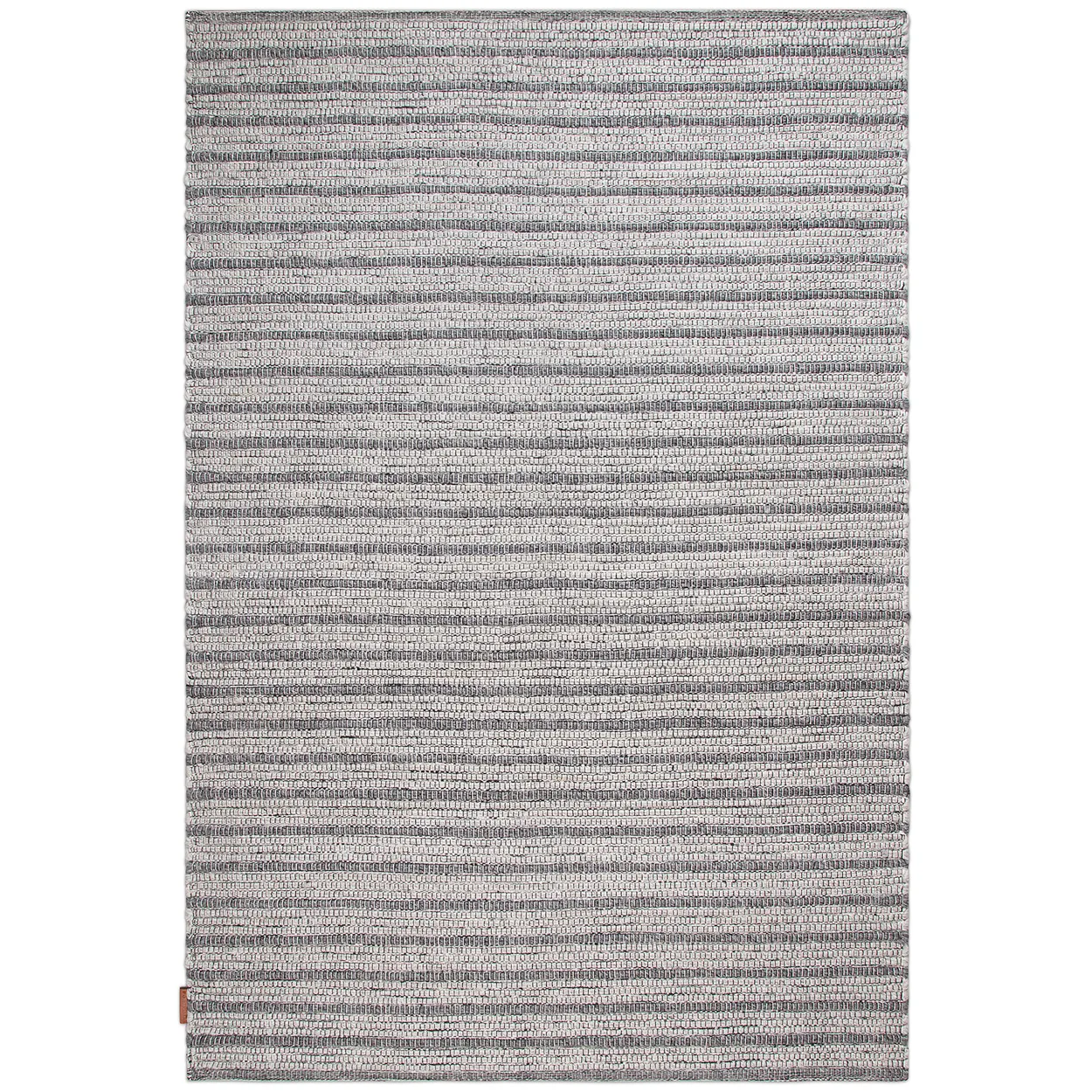 Formgatan Stripe rug 200x300 cm Grey | Scandinavian Design | Plastic rugs | Grey