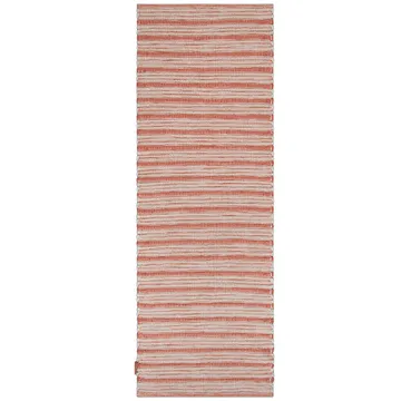 Stripe rug 70x200 cm - Burnt orange - Formgatan