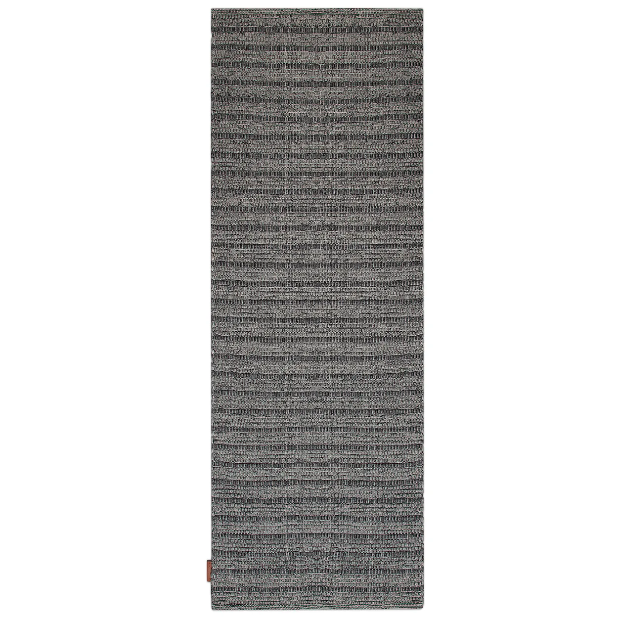 Formgatan Stripe rug 70x200 cm Grey | Scandinavian Design | Plastic rugs | Grey