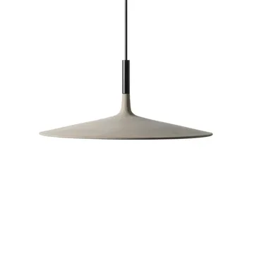 Aplomb Large pendant lamp - Gray concrete - Foscarini