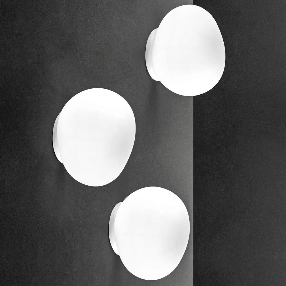 Gregg media wall lamp, White Foscarini