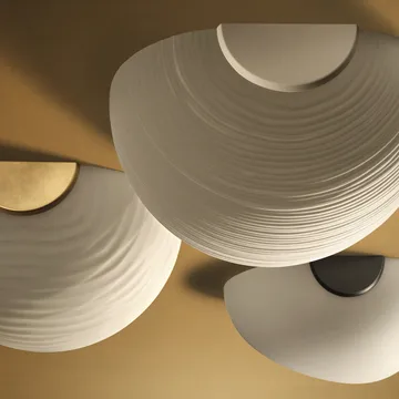 Gregg midi wall lamp - White, LED - Foscarini