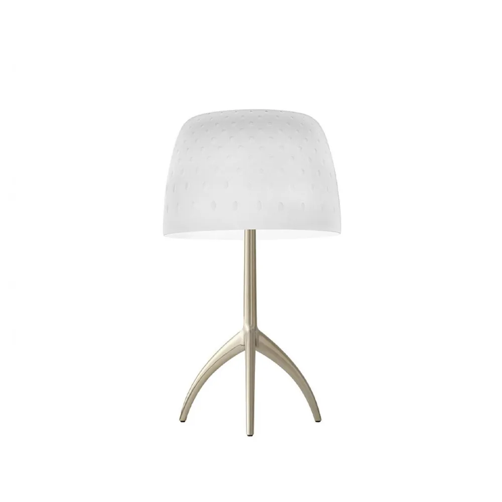Lumiere 30th Piccola Dimmable table lamp, Champagne, bubbles Foscarini