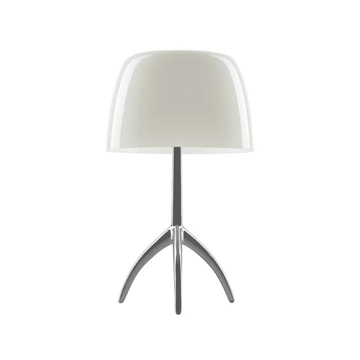 Lumiere Grande Dimmable table lamp - Warm white, aluminum - Foscarini