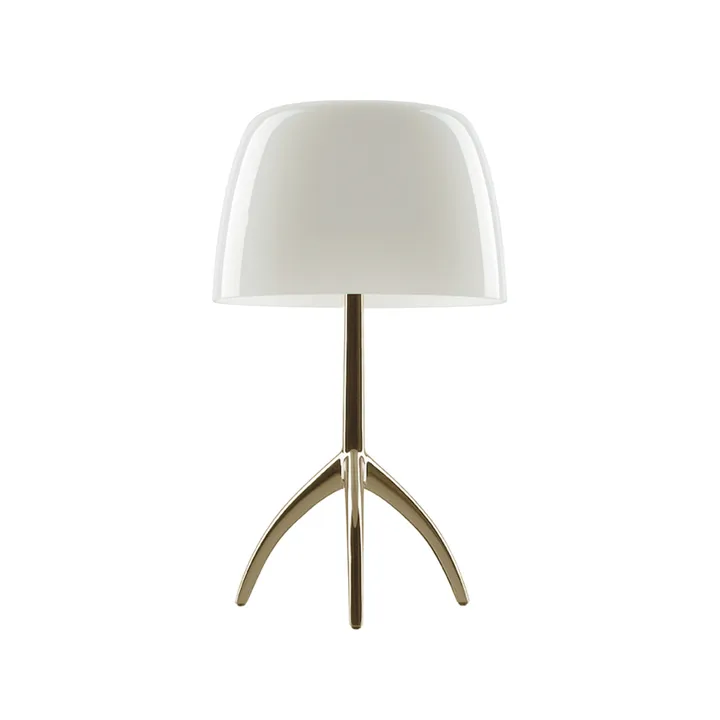 Lumiere Grande Dimmable table lamp - Warm white, champagne - Foscarini