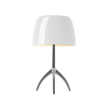 Lumiere Grande Dimmable table lamp - White, aluminium - Foscarini