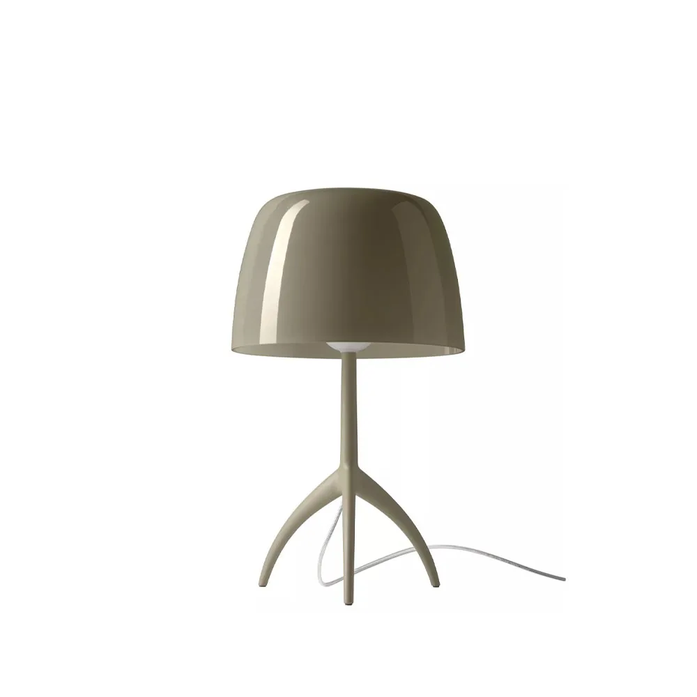 Lumiere Nuances table lamp, Creta, piccola Foscarini