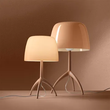 Lumiere Nuances table lamp - Sahara, piccola - Foscarini