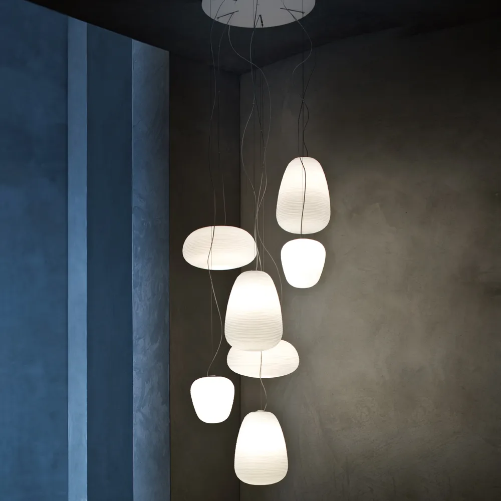 Rituals 3 pendant, White Foscarini