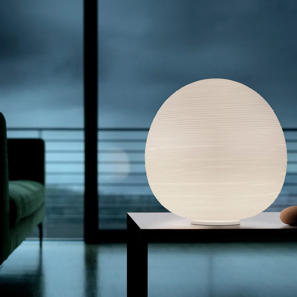 Rituals XL table lamp, Bianco Foscarini