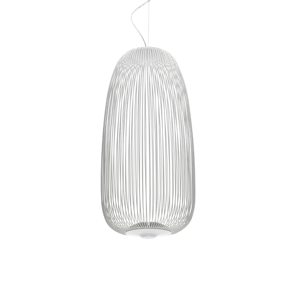 Spokes 1 pendant lamp, White Foscarini