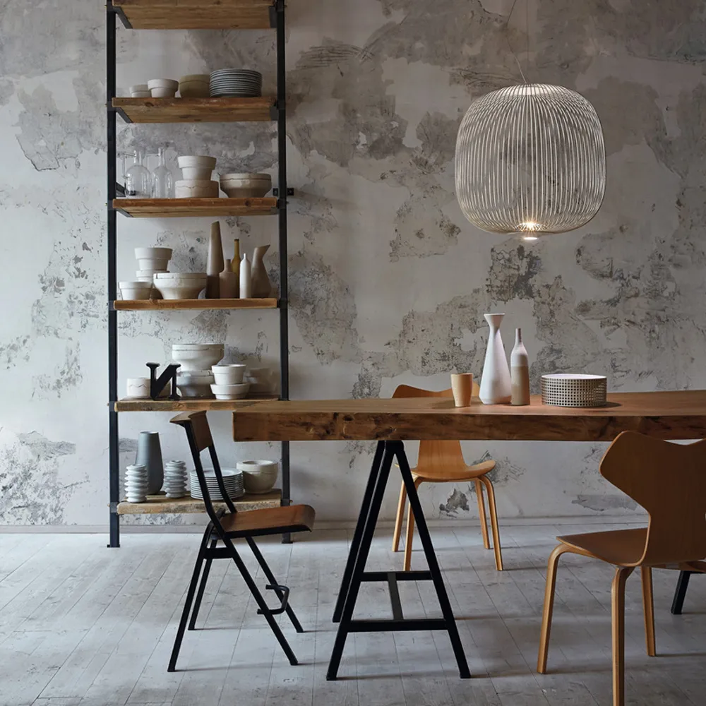 Spokes 2 pendant, White Foscarini