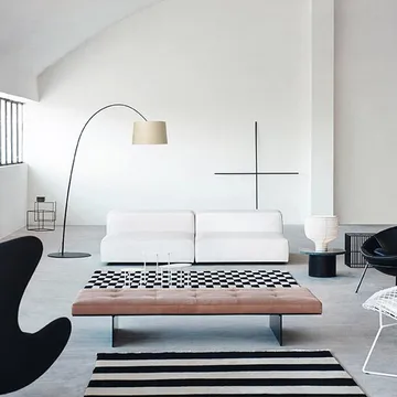 Twiggy Wood floor lamp - Black - Foscarini