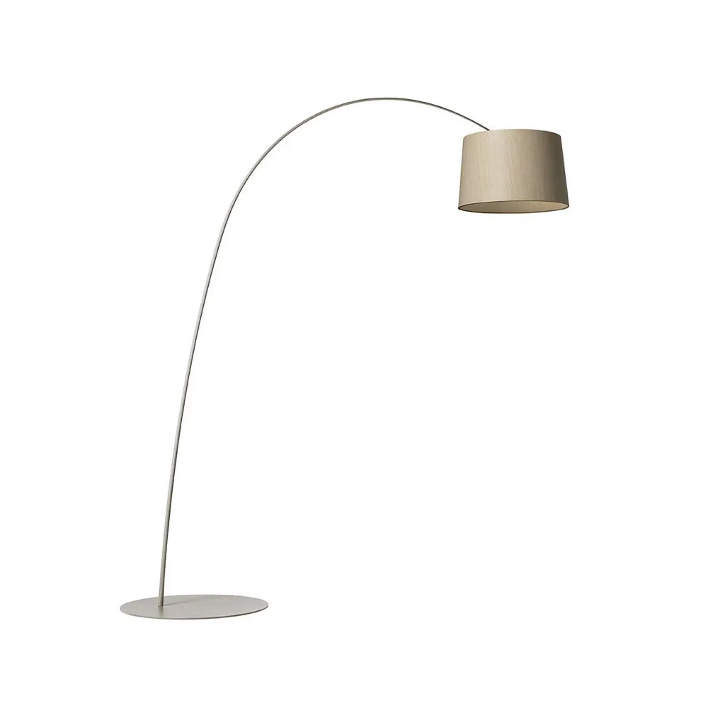 Twiggy Wood floor lamp, Greige Foscarini