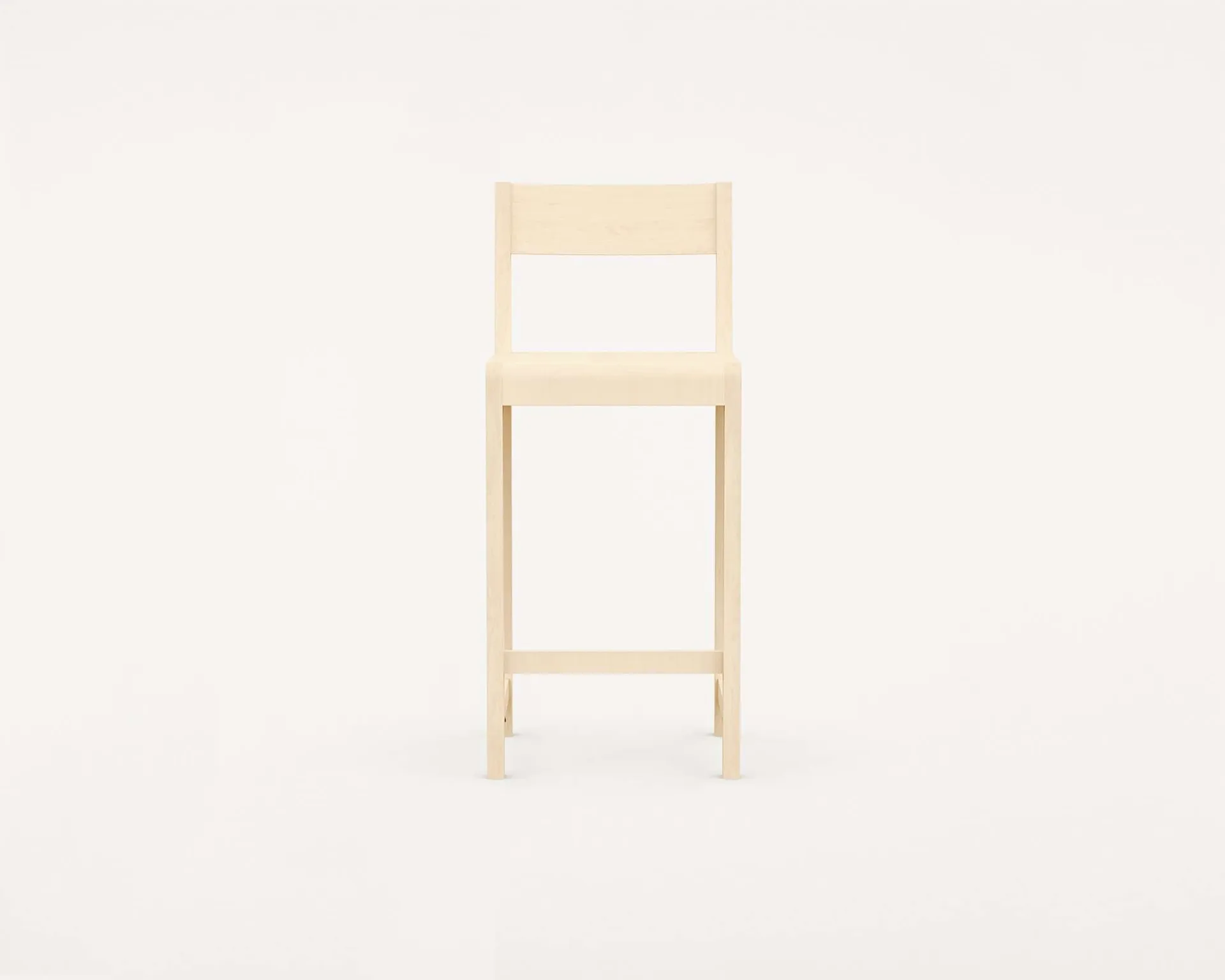 Bar Chair 01 bar stool, Birch, 65 cm FRAMA