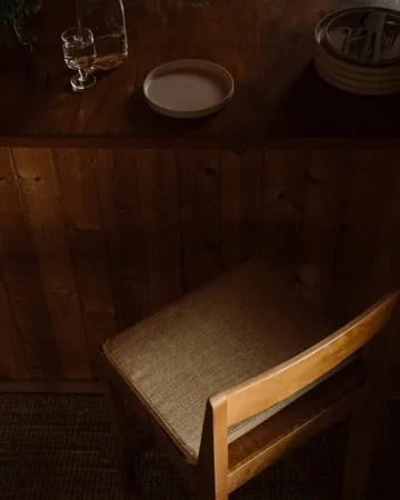 Bar Chair 01 cushion for bar stool - Camel, 32x40x4 cm - FRAMA