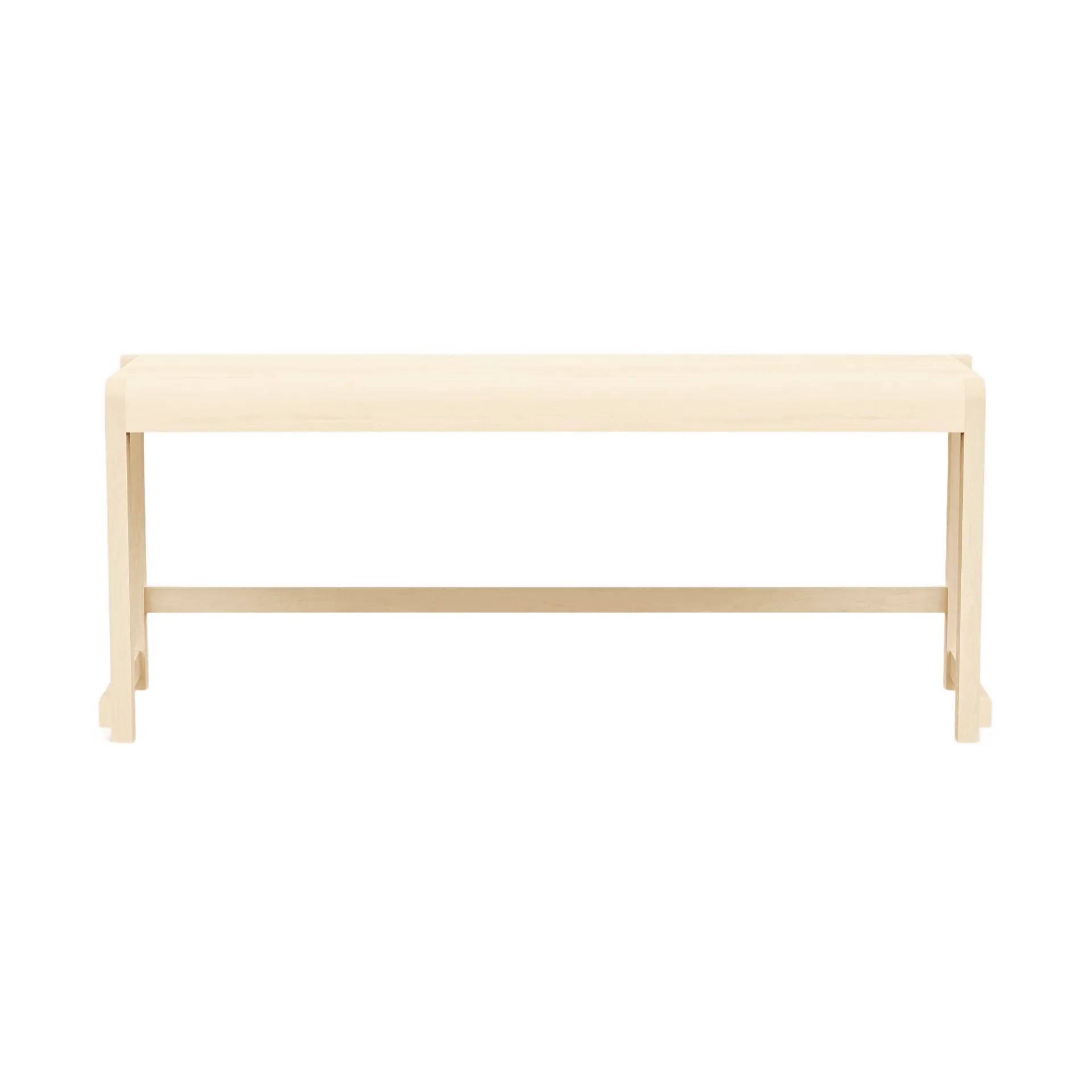 Bench 01 bench, Birch, 114,6x37x46 cm FRAMA
