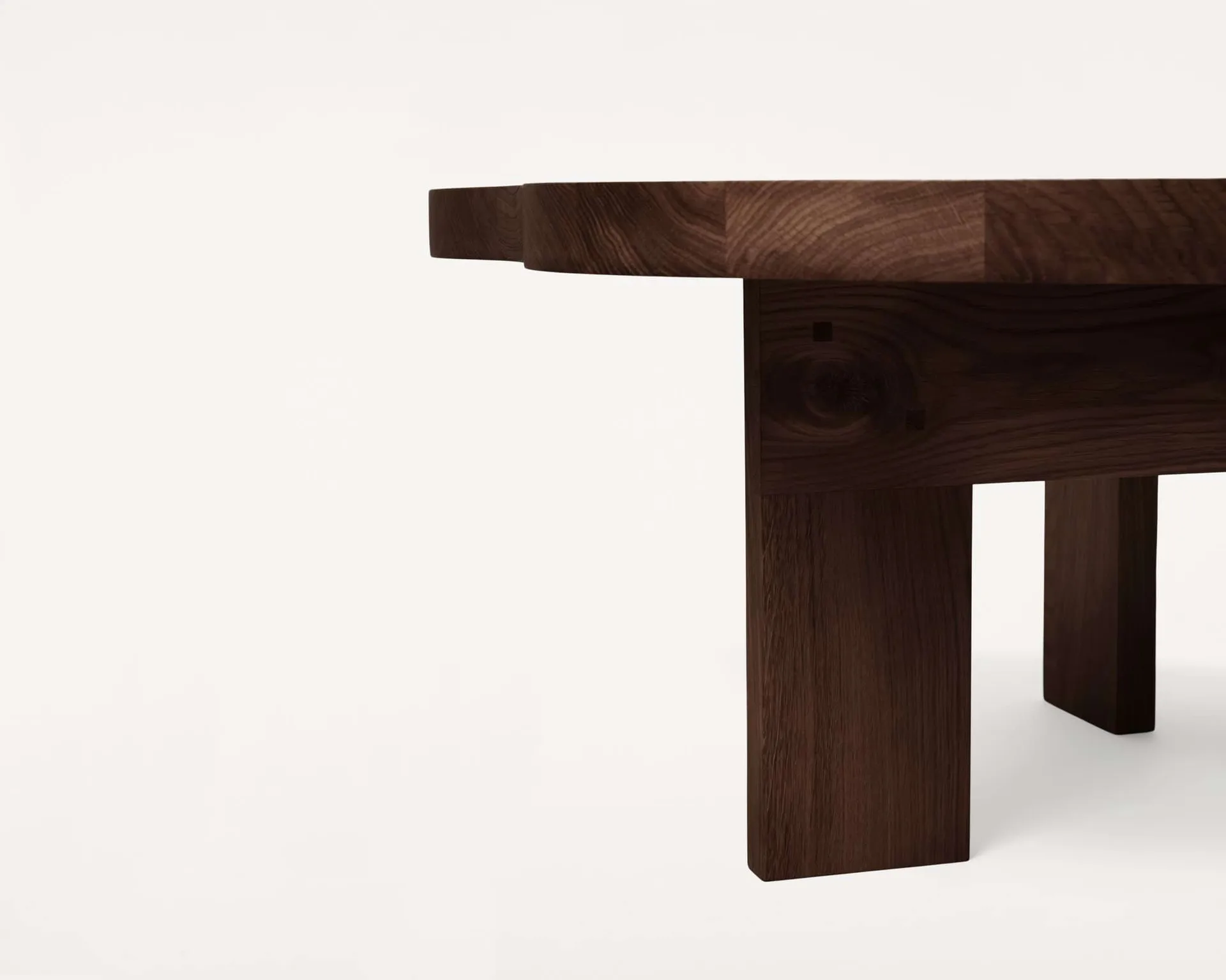 Farmhouse Pond coffee table, Dark oak, 78x93,6x37 cm FRAMA