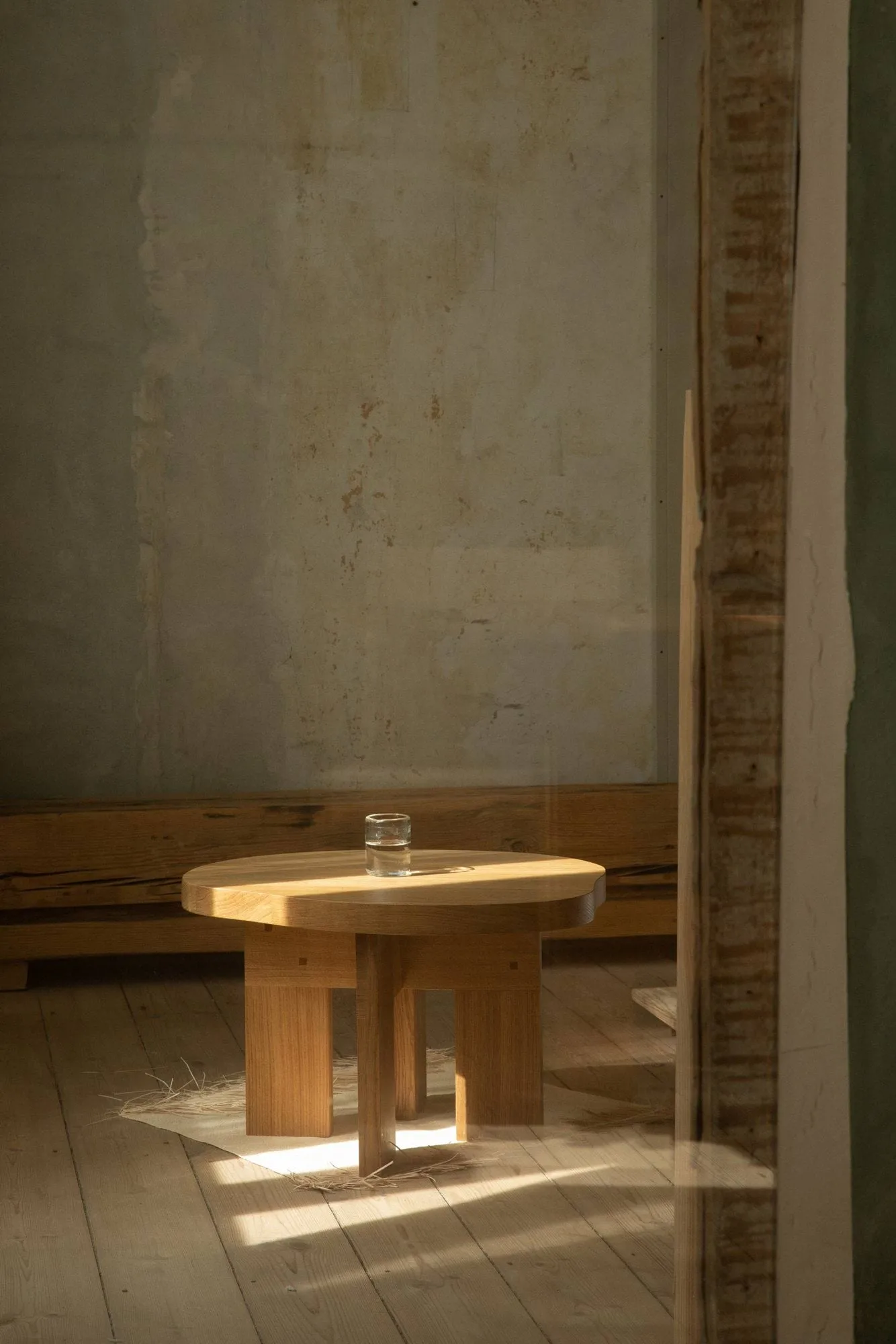 Farmhouse side table, Oak, 51x55,8x37 cm FRAMA