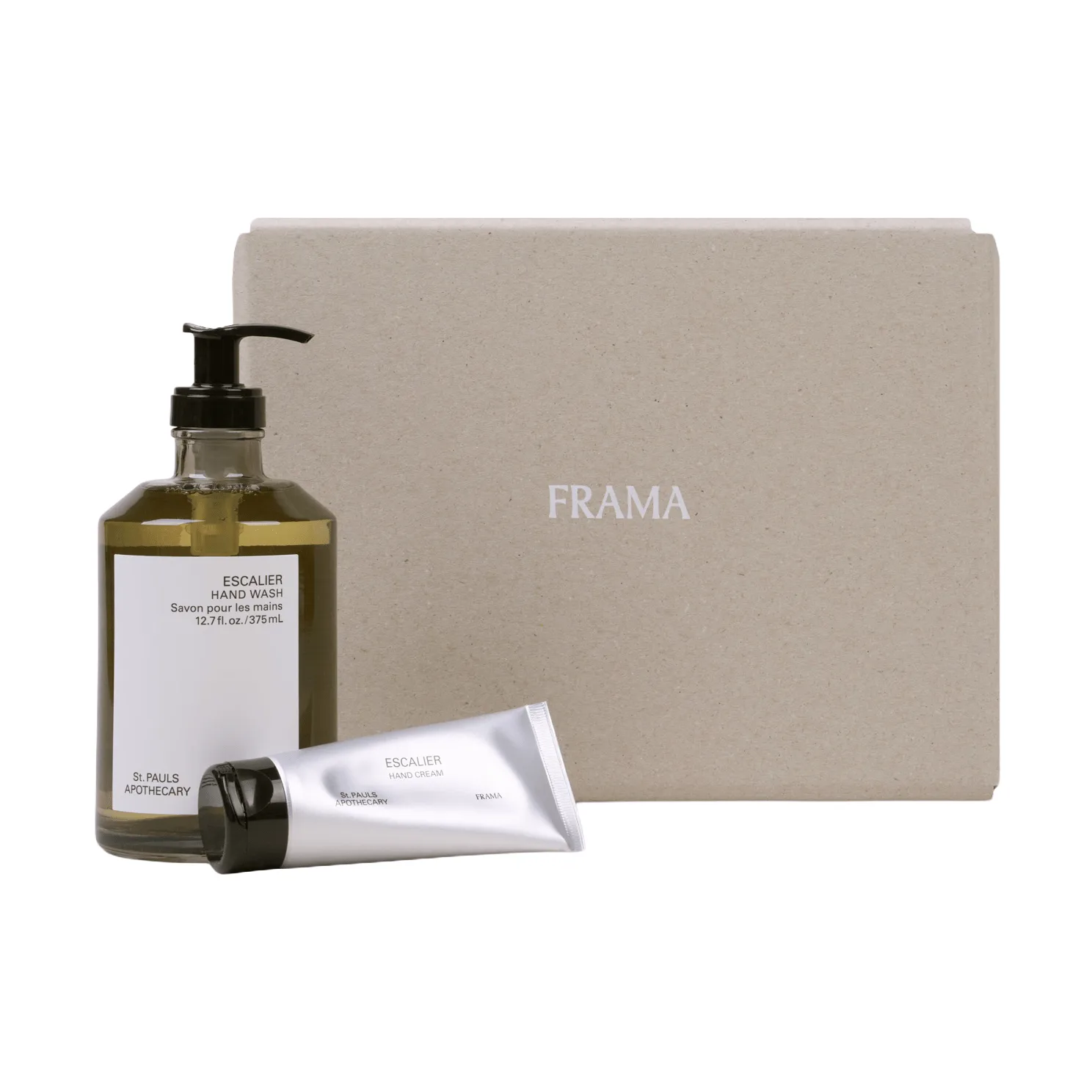 FRAMA gift set hand soap + hand cream, Escalier FRAMA