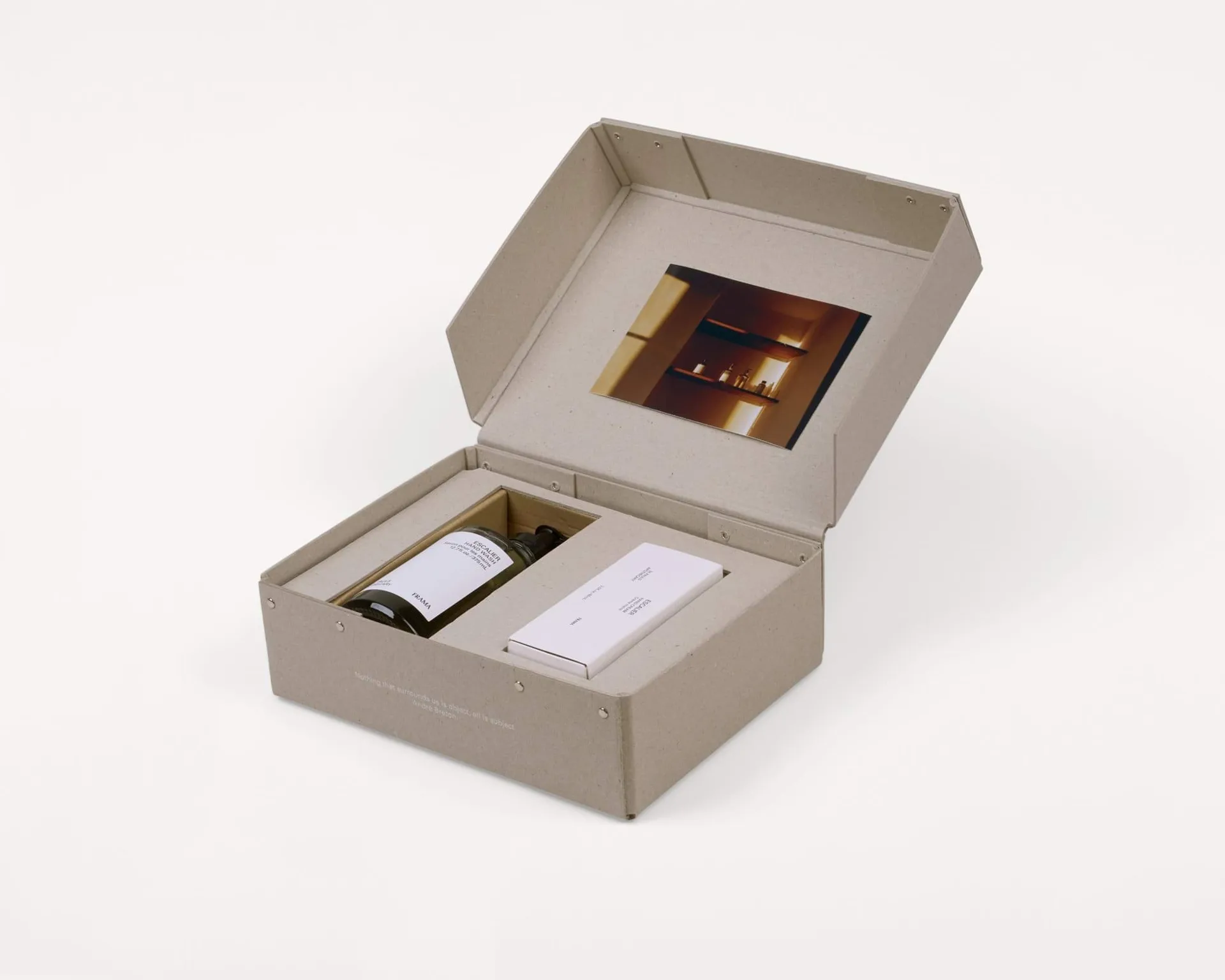 FRAMA gift set hand soap + hand cream, Escalier FRAMA
